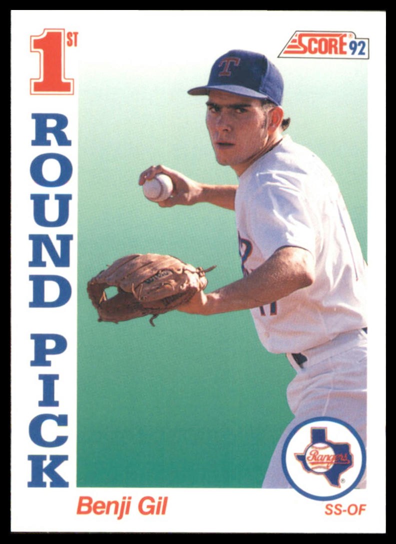 1992 Score #808 Benji Gil