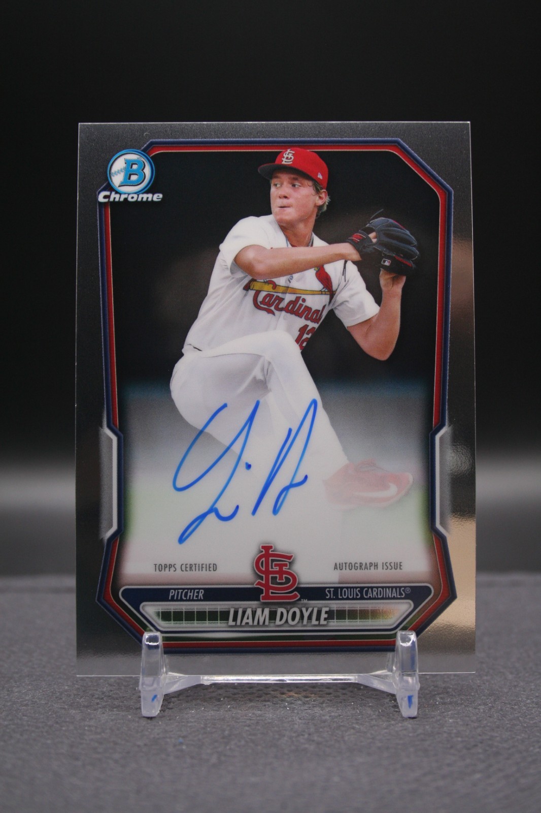 2026 Bowman Chrome | Liam Doyle | Prospect Chrome Auto | Cardinals