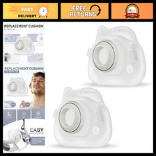 2 Packs Silicone Replacement Cushion for AirFit F40 Full Face Mask Large 