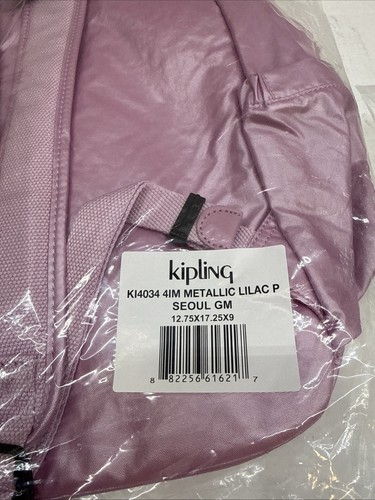 Kipling KI4034 4IM Metallic Lilac P Seoul GM - Picture 4 of 4