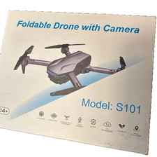 Foldable Drone w/ Camera Model S101   New opened Box