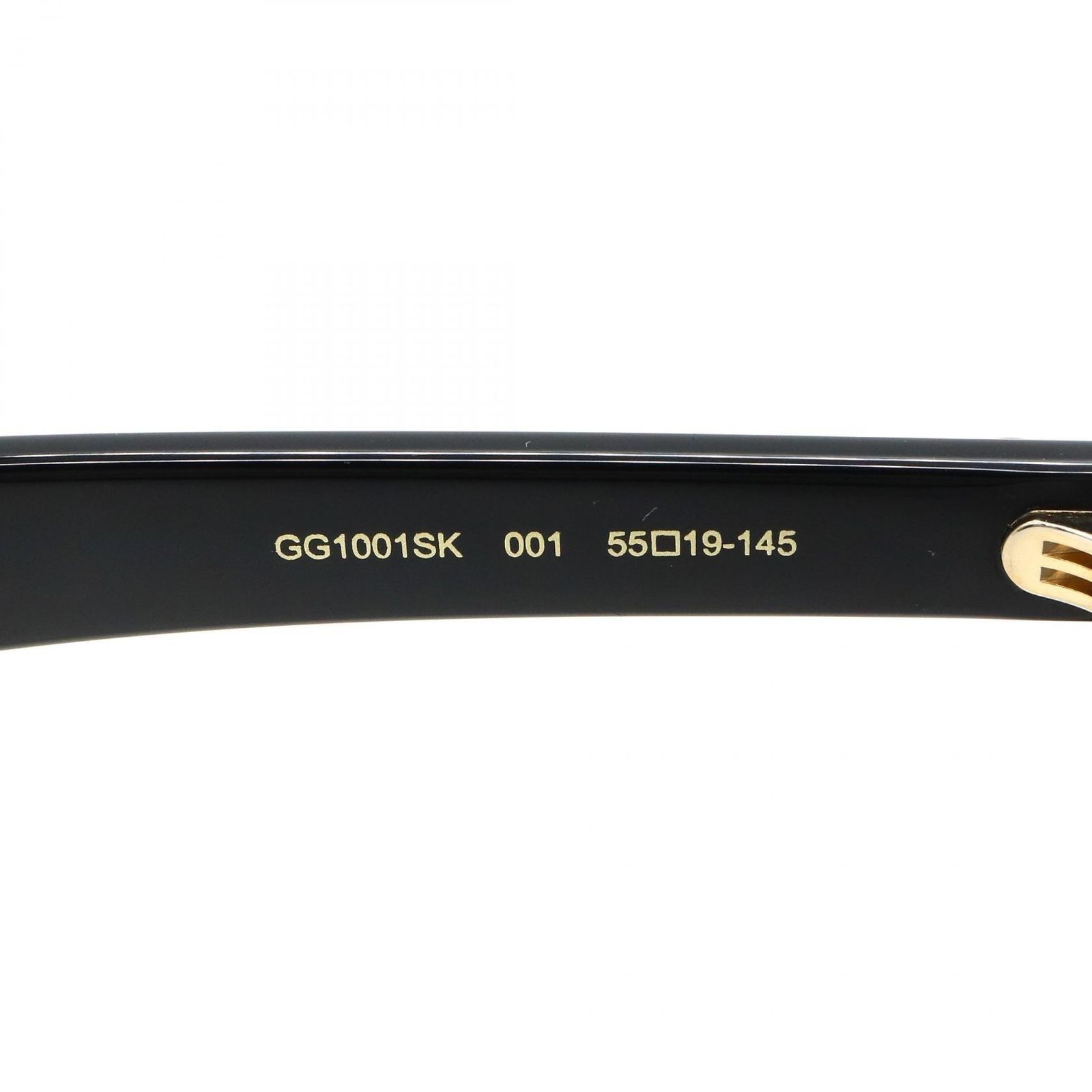 GUCCI Sunglasses GG1001SK 001 Black Plastic Square Women Authentic thumbnail 5