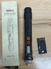 Tacklife Non Contact AC Voltage Detector. VT02. Includes Batteries. NIB.