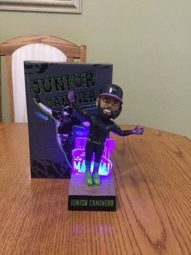 Junior Caminero La Maxima Bobble Head Day Limited!! Comes With Box And Batterys