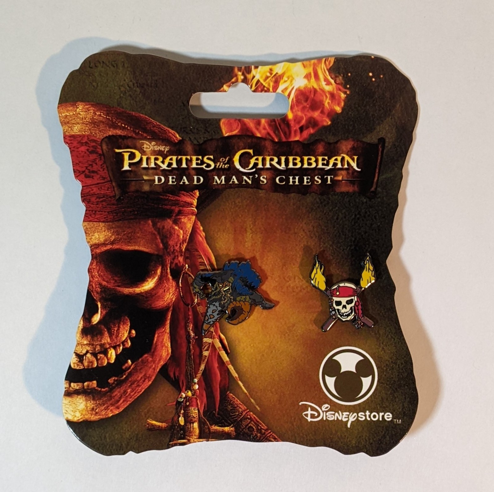 Disney Pins "Pirates of the Caribbean, Dead Man's Chest" - Free Shipping