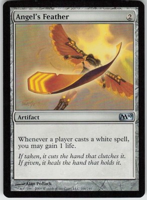 Angel's Feather 206 Uncommon Magic 2010 (M10) Magic: The Gathering LP