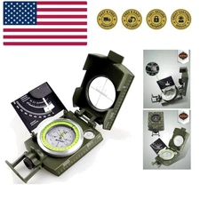 AF-4074 Military Compass for Hiking,Lensatic Sighting Waterproof,Durable,Incl...