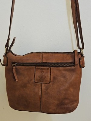 Harbour 2Nd Brown Leather Crossbody Bag