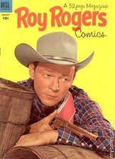 Roy Rogers Comics #62 VG 1953 Stock Image