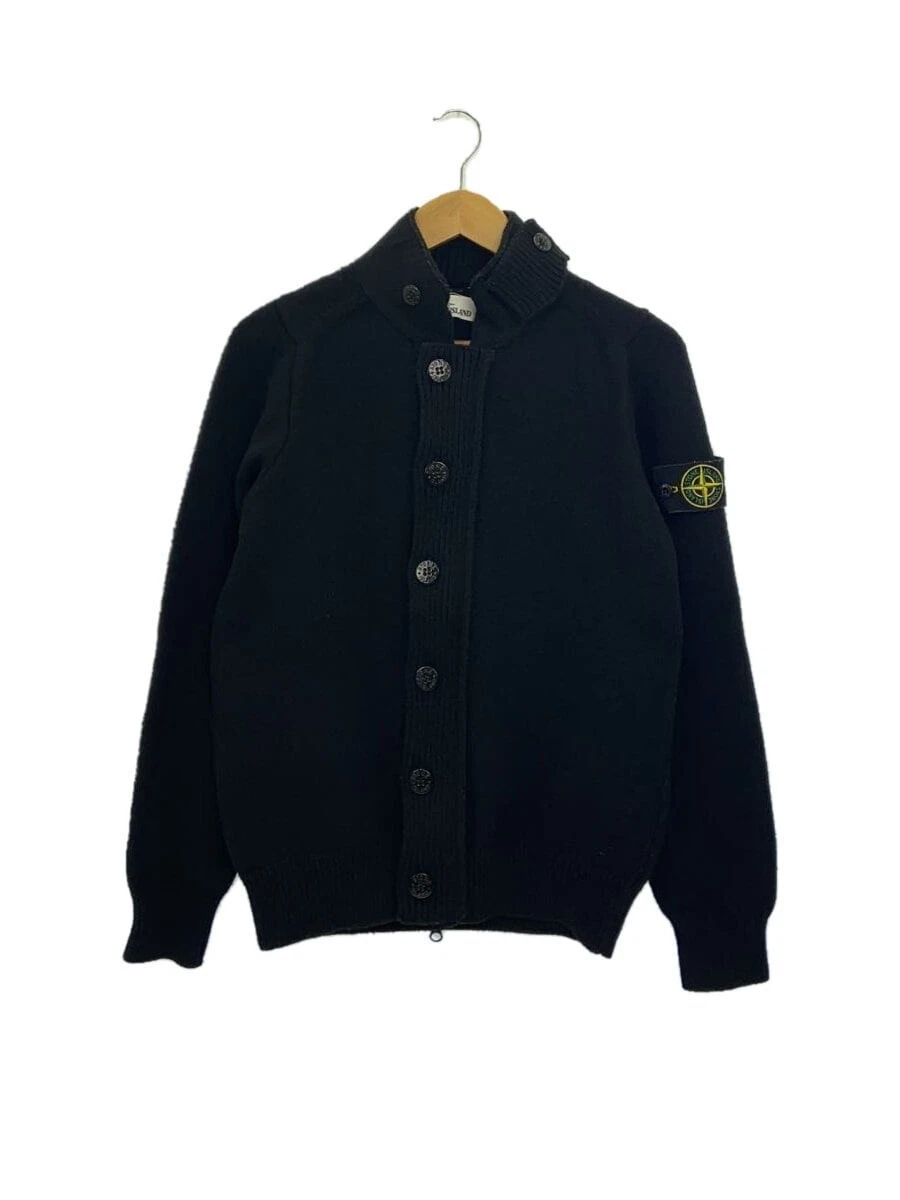 Giacca maglia STONE ISLAND nera S usata