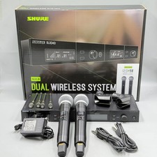 New SLXD24D/SM58 Dual Wireless Vocal System  Excellent Condition US