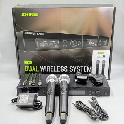 New SLXD24D/SM58 Dual Wireless Vocal System Excellent Condition US
