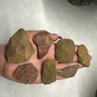 MLC 693 (7) Jasper Archaic - Adena Knife Blades + Arrowheads PA X Kunkle