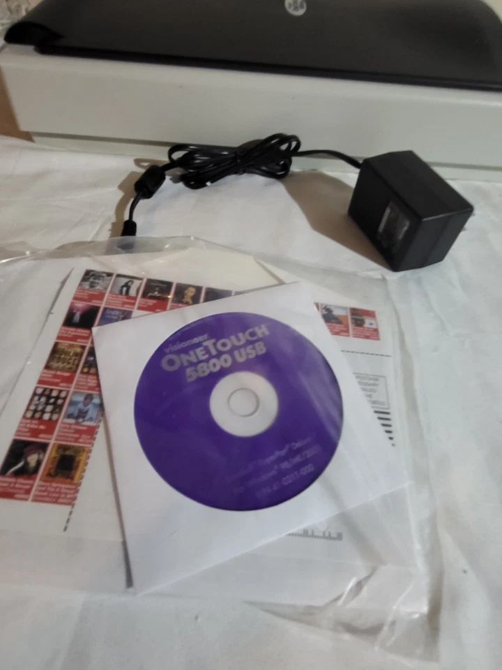Visioneer One Touch 5800 USB Flatbed Scanner NEW Vintage - Image 3 of 4