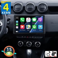 Autoradio 10.1' 64G Android 15 Apple Carplay GPS NAVI per Dacia Duster 2019-2021