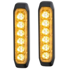 Blitz-Kennleuchte 24 V LED gelb amber HELLA universell für diverse Fzg.