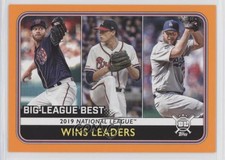 2020 Big League Leaders Orange Clayton Kershaw Max Fried Stephen Strasburg ut4