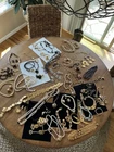 Vintage Costume Jewelry Lot 107 Pcs KJL, Jose Barrera,Avon,Napier,Louis Feraud