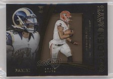 2015 Panini Black Gold Golden Days Gold Foil 17/49 Todd Gurley II #GDA-34 0a6
