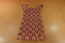 Forever 21 Womens Small Multicolor Floral Pullover Short Smocked Dress NWT