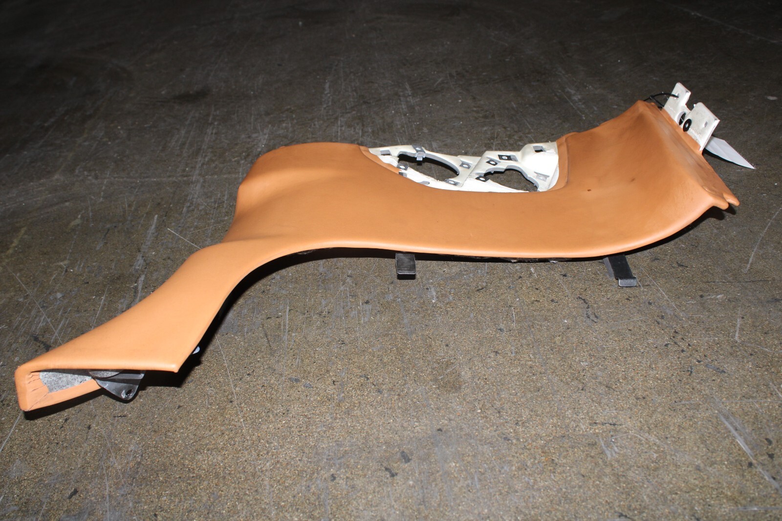 Ferrari California, RH, Right, Lower B-Pillar Trim Panel, Brown, P/N 84850600