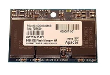 APACER 8GB IDE DOM 44-Pin 8C.4DD46.8256B HP THIN CLIENT t5740e t510 659067-001