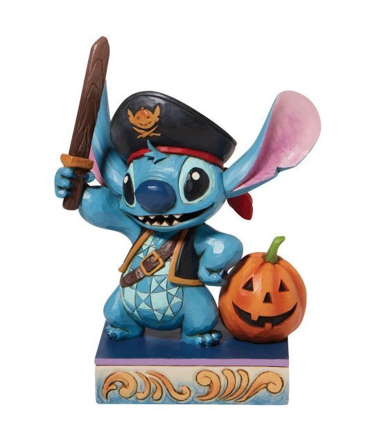 Figurine Stitch Pirate pour décoration de chambre enfant ou vitrine geek