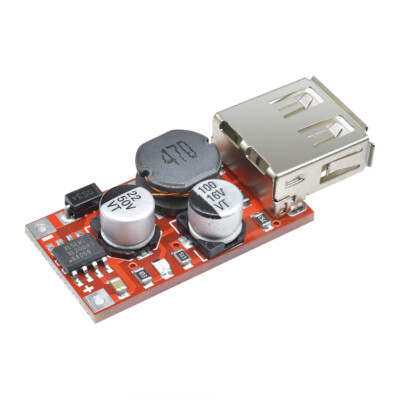 DC-DC Buck Step Down Converter 9V 12V 24V to 5V 3A CAR USB Charger Module