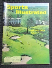 1961 June 12 SPORTS ILLUSTRATED Magazine VG- 3.5 U.S. Open Golf / Oakland Hills