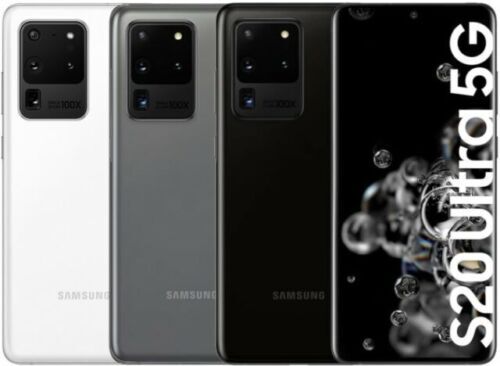 Original Samsung Galaxy S20 Ultra 5G SM-G988U 512GB Unlocked