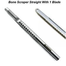 Dental Bone Scraper Straight With Blade Harvester, Bone Grafting Implant Tools