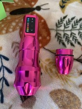 Exo Wireless Pen Tattoo Machine 4.6 Stroke Pink runs amazing