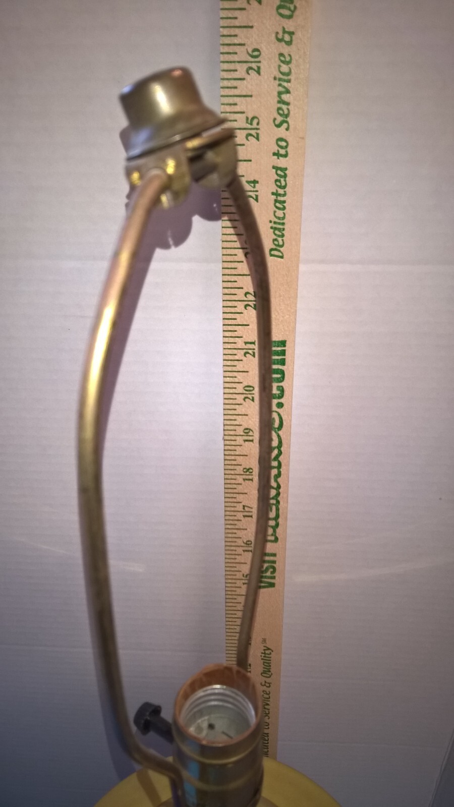 Vintage ALSY BRASS Table LAMP Hollywood Regency Beautiful Lamp!