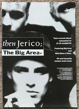 THEN JERICO - THE BIG AREA / TOUR DATES 1989 Full page UK magazine ad