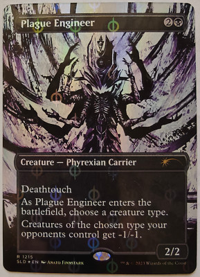 MTG Secret Lair Plague Engineer #1215 -SLD Showcase: All Will Be One Foil
