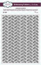 Creative Expressions Embossing Folders LINEAR LEAVES