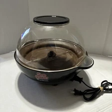 West Bend Stir Crazy Popcorn Corn  Popper Maker 6 Quart 82306 Tested Stirs Heats
