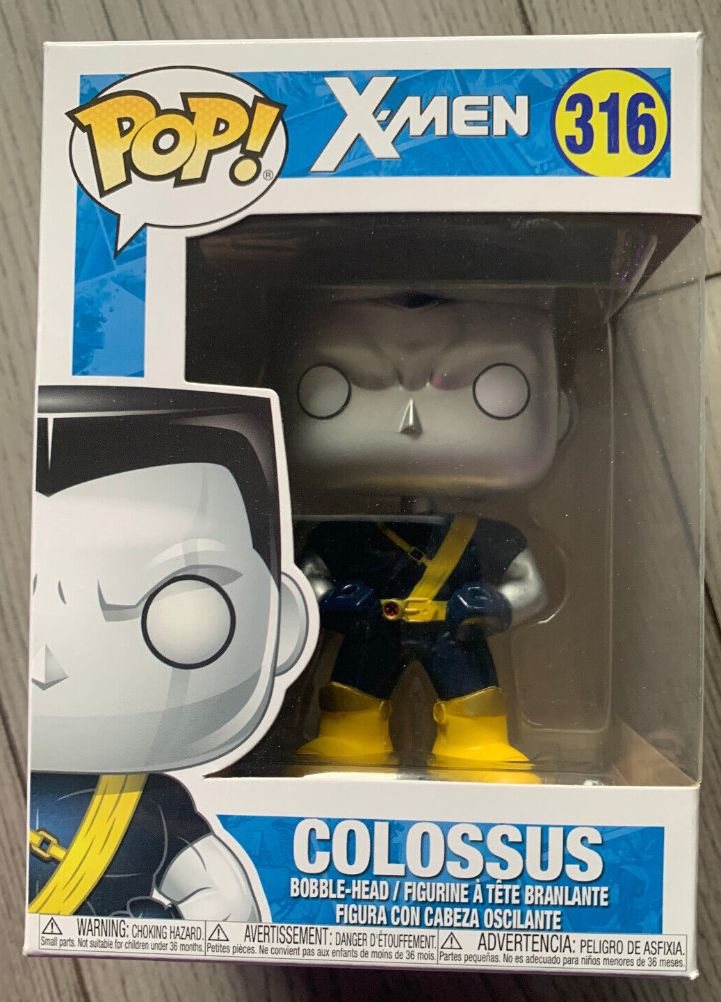 Zbox - Pop Marvel # 316: X Men Parodia - Coloso - Totalmente Nuevo En Caja Sellado