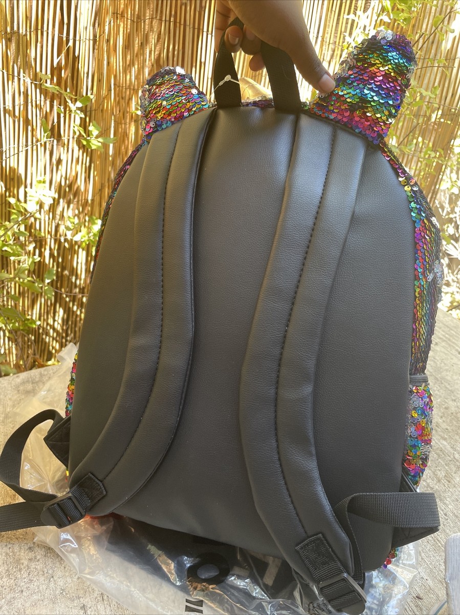 BETSEY JOHNSON Unicorn Cat Full Size Backpack Rainbow Unicorncore Kitty Bag Betsey johnson cat unicorn - Gem main image 4