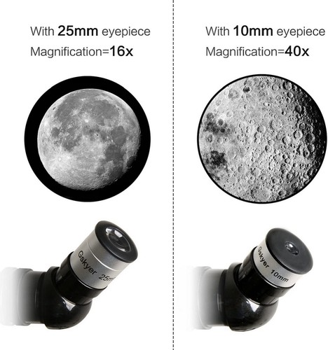 Gskyer 400mm Astronomical Refracting Telescope 70Mm Bag Phone Adapter w/ Remote - 第 4/9 張圖片