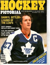 1979 - DARRYL SITTLER - Hockey Pictorial magazine