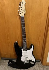 Donner Dst-100b Electric Guitar Full Kit - Black