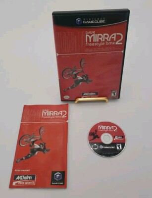 Dave Mirra Freestyle BMX 2 - Nintendo GameCube Game with Case & Manual CIB