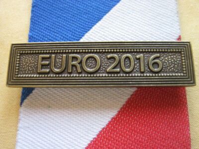 EURO 2016 Bronze Homeland Security Medal Clip 