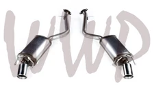 Stainless 2.5" Axle-Back Muffler Exhaust System 14-24 Lexus IS250 IS350 & IS300