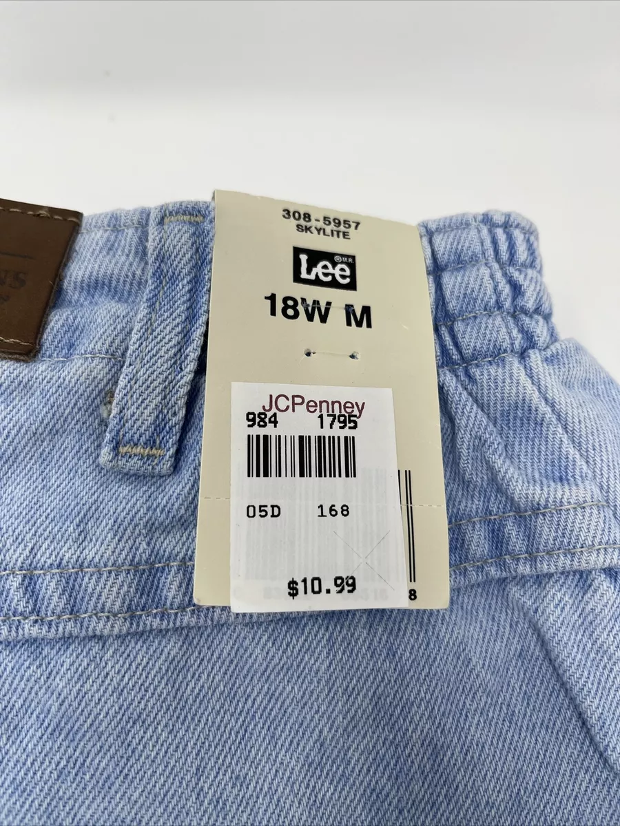 Jcpenney lee side elastic deals jeans