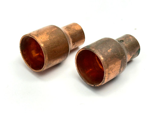 Nibco 600R 1/2x1/4 Reducer C x C 1/2" x 1/4" Copper LOT OF 2