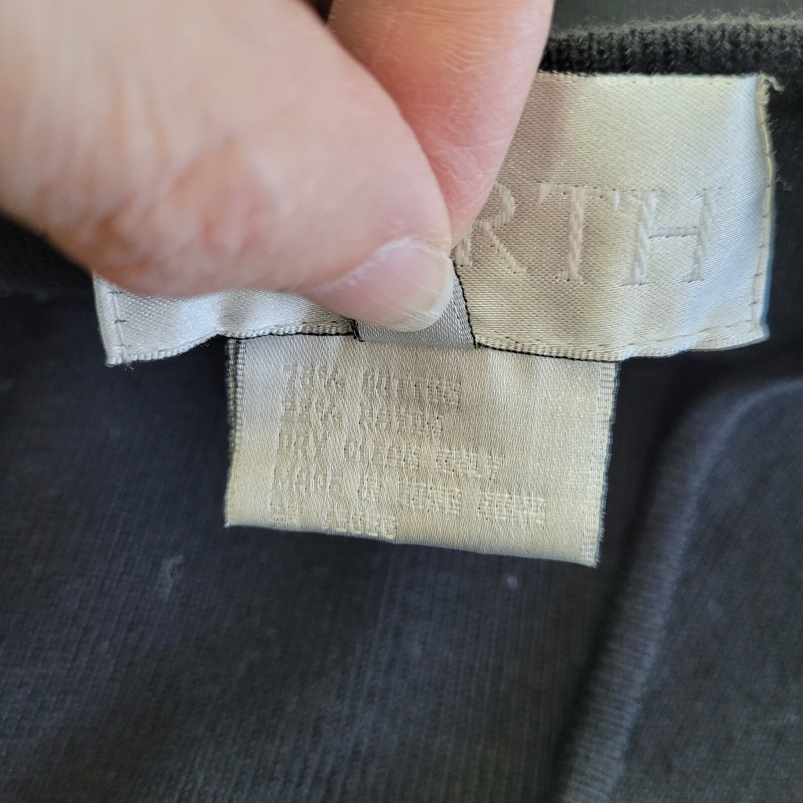 Worth Tank Sweater Dress Womens S Black Midi Minimalist Classic Capsule