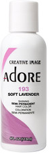 Adore Semi Permanent Hair Color, 193 Soft Lavender 4 oz