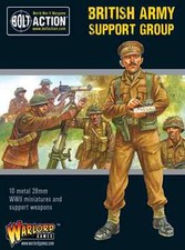 Image of British Army Support Group - Warlord Games Bolt Action Miniatures